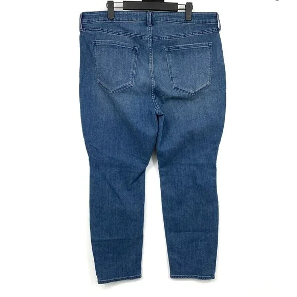 Old Navy Jeans High Rise Straight Blue Denim NWT - Picture 7 of 10